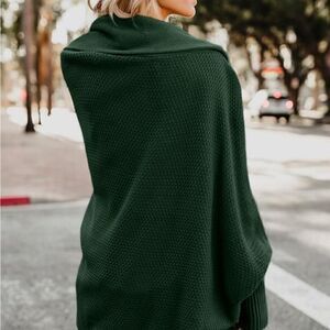 Chunky Knit Oversized Cardigan Sweater
